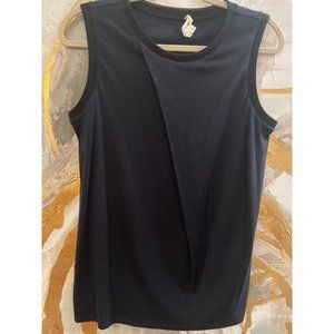 Hemet  Lang Navy Black Top Sz S